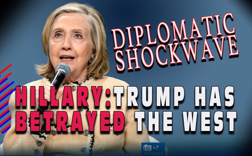 Hillary Clinton: Trump has betrayed the West - Munich Security Conference